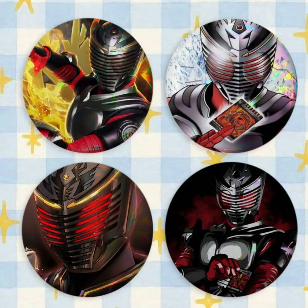 KaMENes Rider R-RyukiS x Knight Brooches Cartoon Badge Pins Backpack Hat Accessories Friend Gift