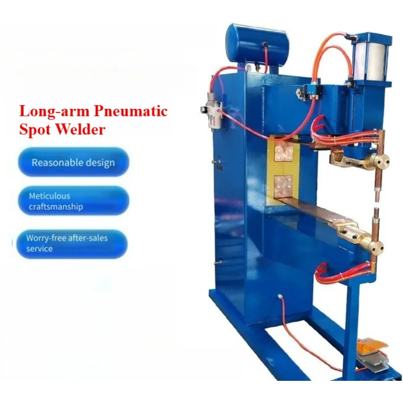 Stainless Steel Processing Spot Welding Tackle Pneumatic Row Welder With Nut Delivery Function Industrial Metal Joint Welding