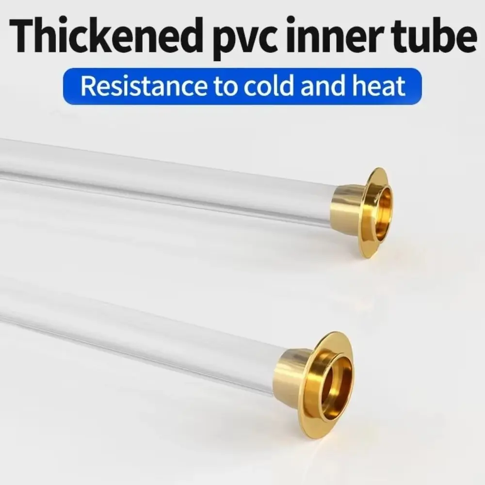Practical Replacement Handheld Shower Head Hose PVC Anti Winding Shower Extension Tube 1.5/2/3 Meters Flexible Faucet Hose Home
