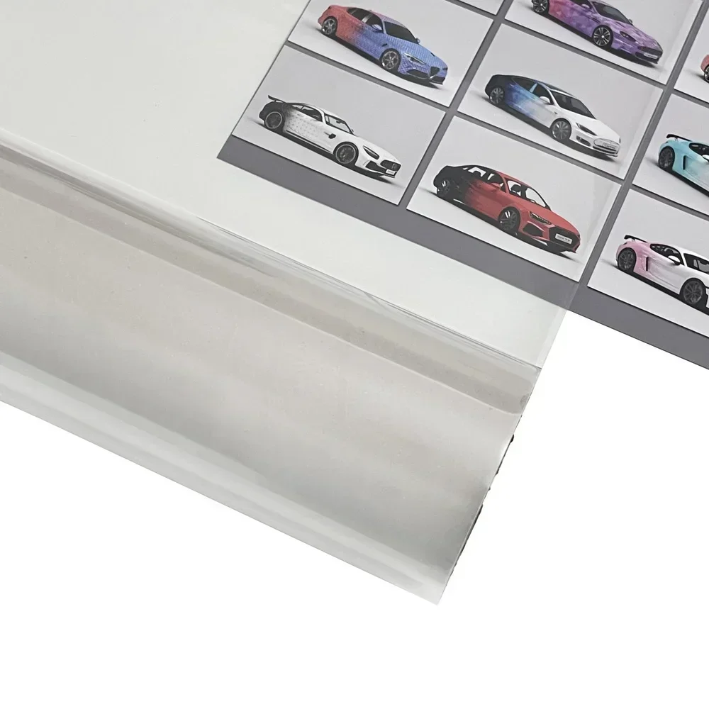 Car Headlight Tint Fog Light Taillight Smoke Black Tint Vinyl Stickers Waterproof Film for Car Headlights Accessories view 4