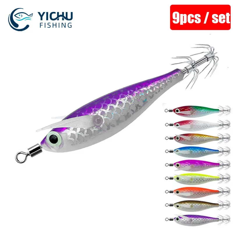 8cm-95g-isca-de-pesca-artificial-madeira-camarao-iscas-duras-equipamento-de-pesca-conjunto-de-isca