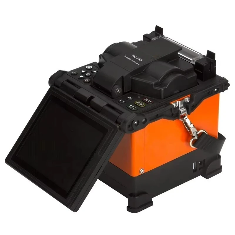 Core-to-Core Alignment Fusion Splicer High Precision Optical Fiber Welding Machine FTTH Network Splicing Equipment