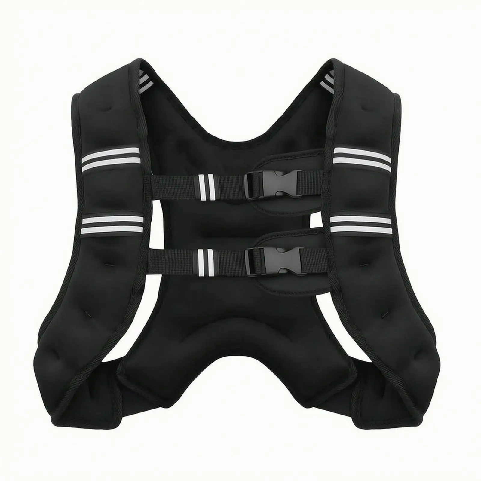 Adjustable, padded training vest with reflectors for runners and athletes.