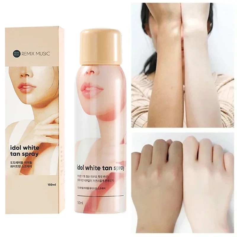 150ml Korean Idol Spray Liquid Foundation Concealer Brighten Whitening Moisturizing Bb Cream Base Face Foundation