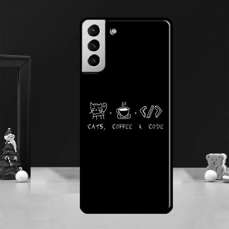 Programming Languages Phone Case For Samsung Galaxy S23 S22 Ultra S20 FE S9 S10 Note 10 Plus S21 FE S21 Ultra Cover