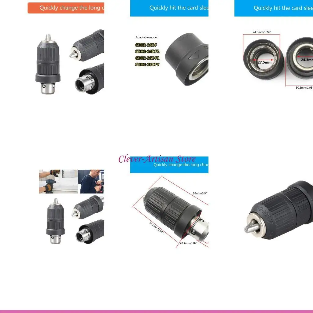 

E06B Патроны для электрических ударных дрелей для GBH2-26DFR GBH2-28DFV GBH4-32DFR