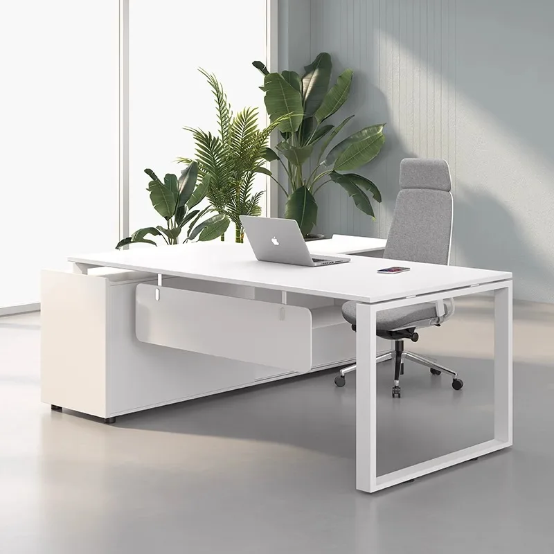 MJY boss office president in charge manager office desk and chair combination furniture