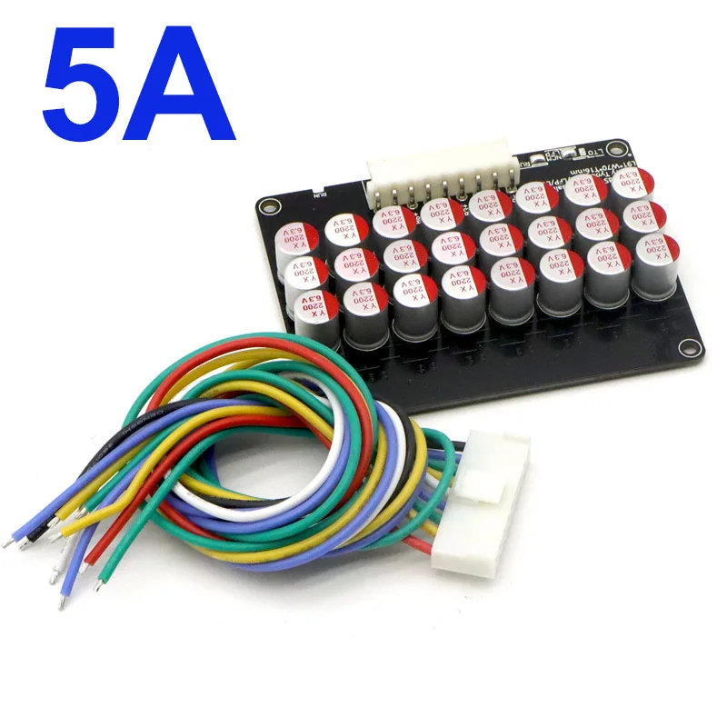 5A Active Balance Board LiFePo4 Li-ion Quick Balancer 18650 Lithium Equalizer Battery Pack 3S 4S 5S 6S 7S 8S 10S 14S 16S 17S 21S