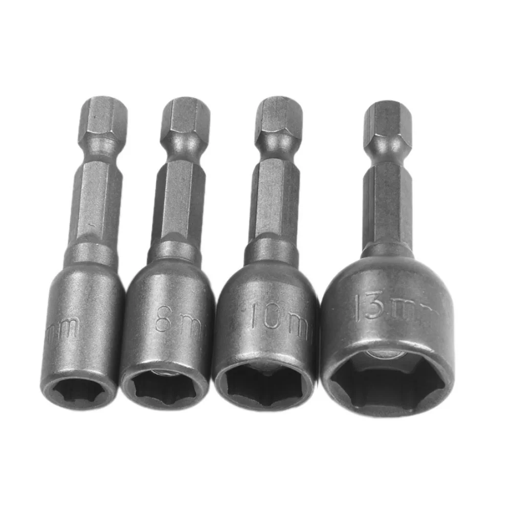 Cordless Drill Tools Socket Set Chrome Vanadium Steel Material Quick Release Design Snug Fit In Chuck Handheld Driver Accessory