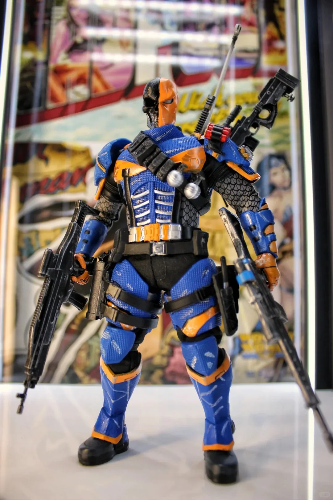 

In Stock Mixmax Deathstroke 1/12 Scale Action Figures 6 inchAnime Character Slade Joseph Wilson Terminator Model Toys Collection