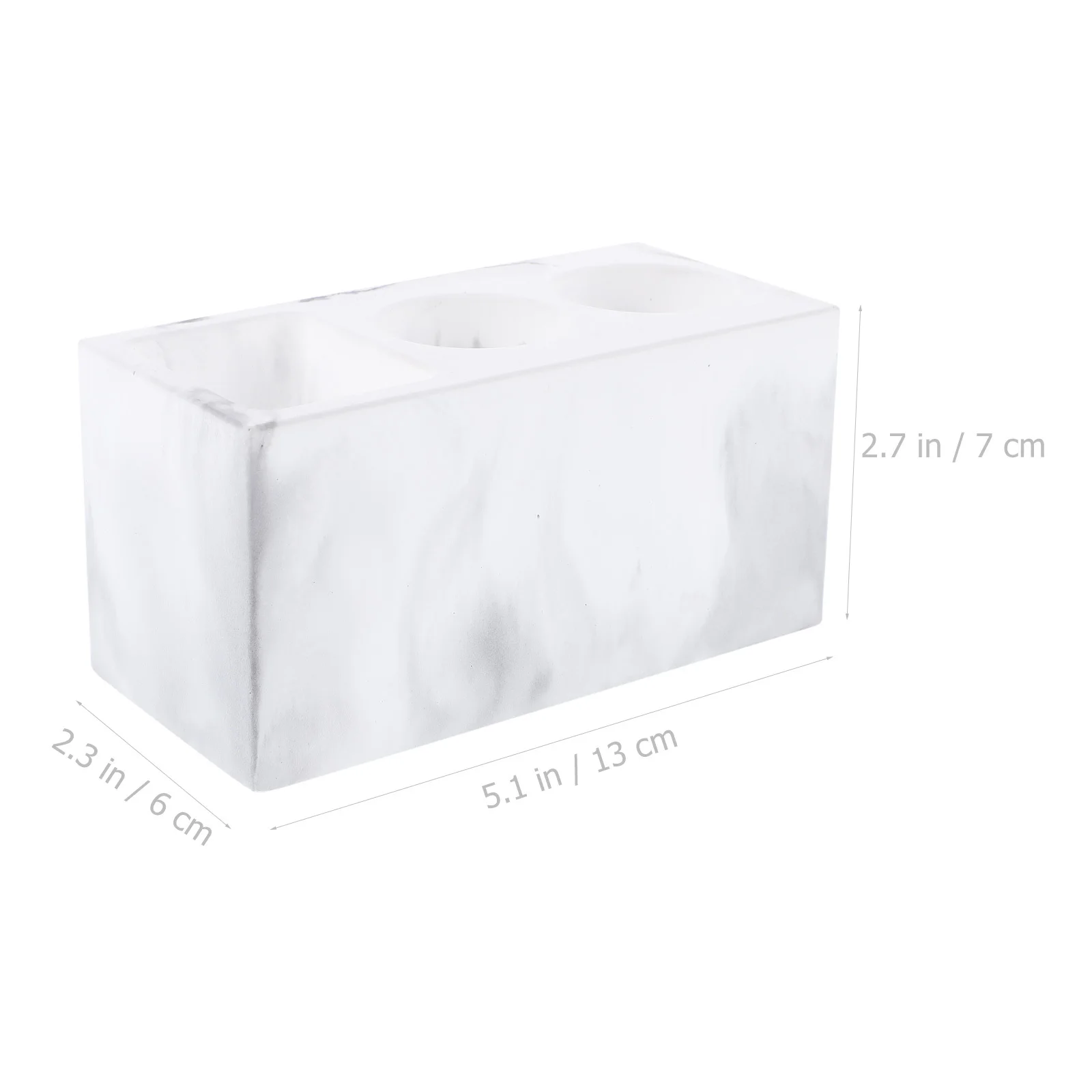 

Electric Toothbrush Storage Box Diatomite Countertop Organizer Three-Grid Holder Bathroom Desk Toothpaste Rack Sundries