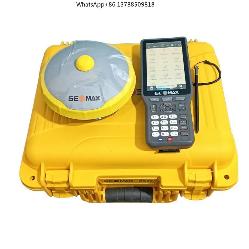 

Геодезический прибор Leica GEOMAX ZG25 RTK GPS с функцией визуализации, GNSS-приемник для спутникового позиционирования в инженерных работах