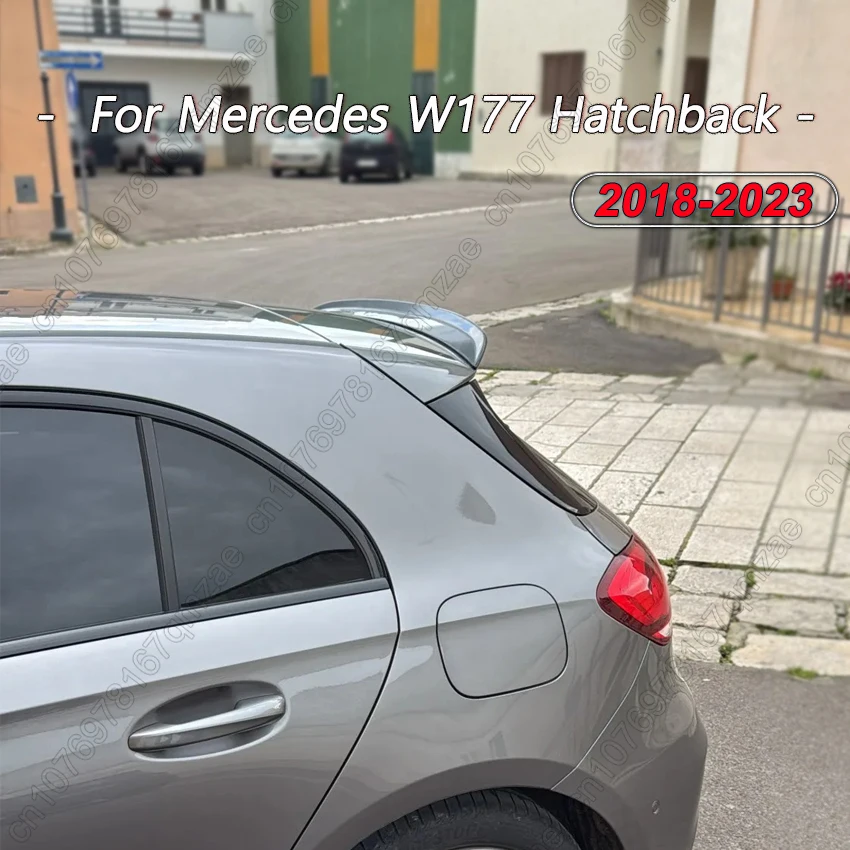 

Крышка заднего спойлера для Mercedes-Benz A-Class W177 A180 A200 A220 A35 AMG Hatchback 2018-2023, разветвитель, диффузор, комплекты кузова, тюнинг