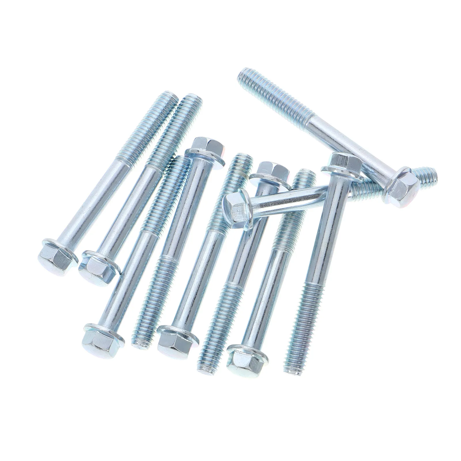 20Pcs Engine Mounting Bolts High Strength Oxidation Resistant Motorcycle Engine Mount Screws Hardware Fasteners Replacement Kit