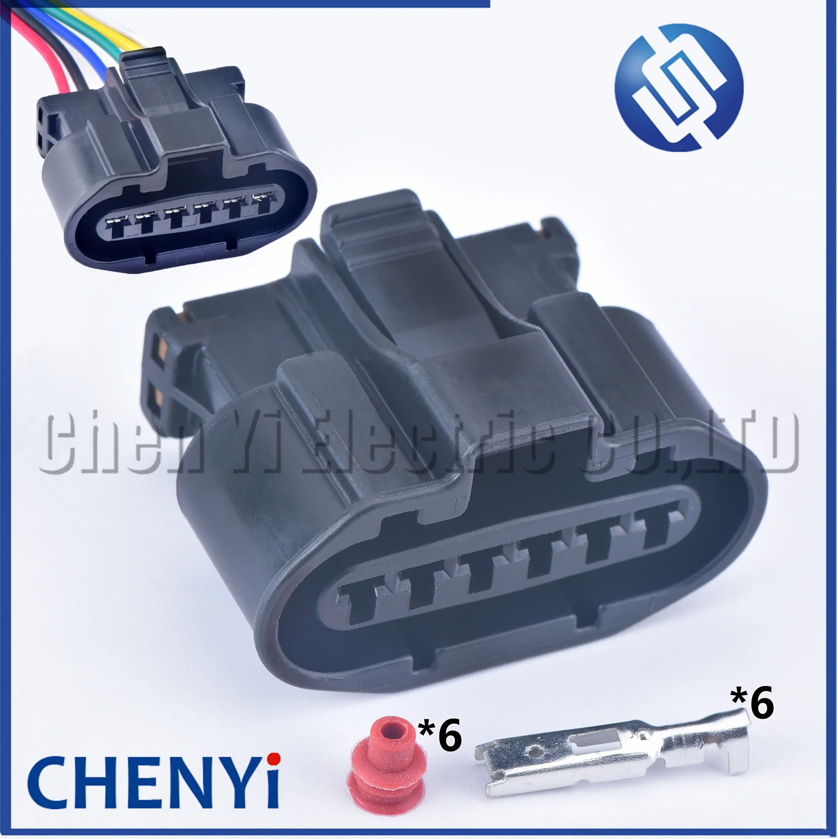 6 Pin auto MAF Sensor Ignition Distributor For Mitsubishi Proton Wira MMC Perdana Waja Distributor Throttle Position Body Plug