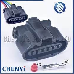 6 Pin auto MAF Sensor Ignition Distributor For Mitsubishi Proton Wira MMC Perdana Waja Distributor Throttle Position Body Plug