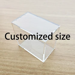 Customized Acrylic Dust-proof Box Poke Protection Box for ETB Booster UPC Transparent Plastic Case Wholesale Price