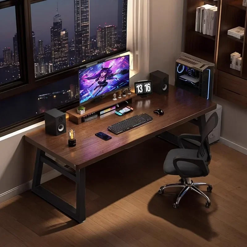 Computer desk Desktop e-sports table and chair Bedroom desk Simple table Workbench Student home desk