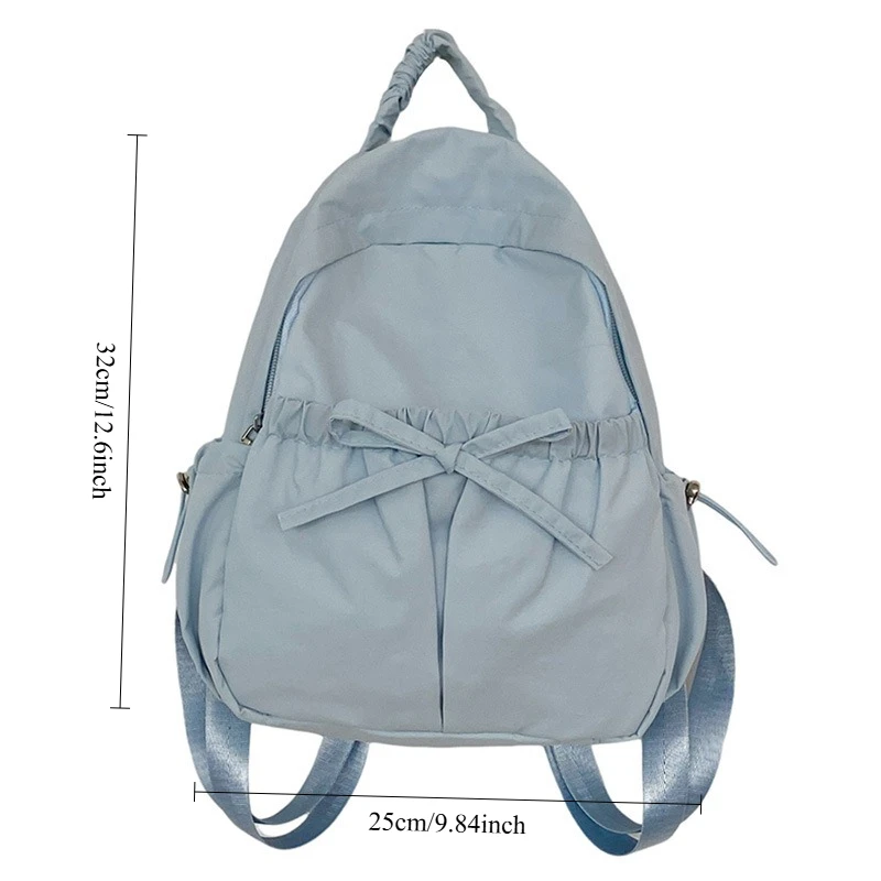 حقيبة كتف نايلون جديدة بتصميم كوري متخصص للسفر في الهواء الطلق حقيبة ظهر خفيفة الوزن ومتعددة الاستخدامات ذات سعة كبيرة للتنقل