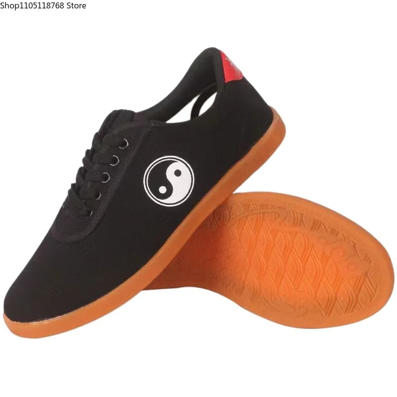 Martial Arts Shoes Unisex Adult Exercise Chinese Traditional Beijing Tai Chi Kung Fu Team Performance Match Sneakers