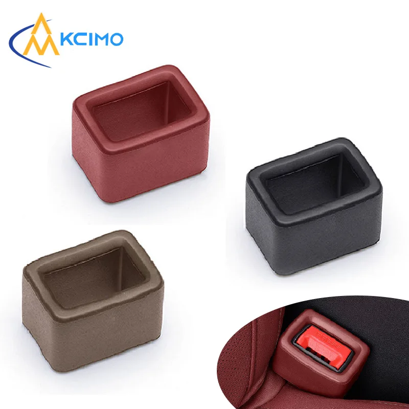 

1Pcs Universal Car Seat Belt Buckle Cover Protector Anti Scratch Noise Reduction Durable Design For Enhanced Interior Protection