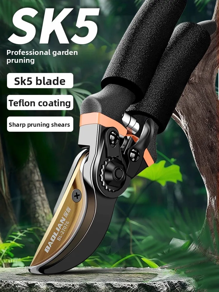 Tijeras de Podar, Tijeras de Jardín para Podar Flores que Ahorran Esfuerzo, Tijeras Multifuncionales para Podar Árboles Frutales, Tijeras Especiales para Ramas Grandes, Herramientas de Jardinería