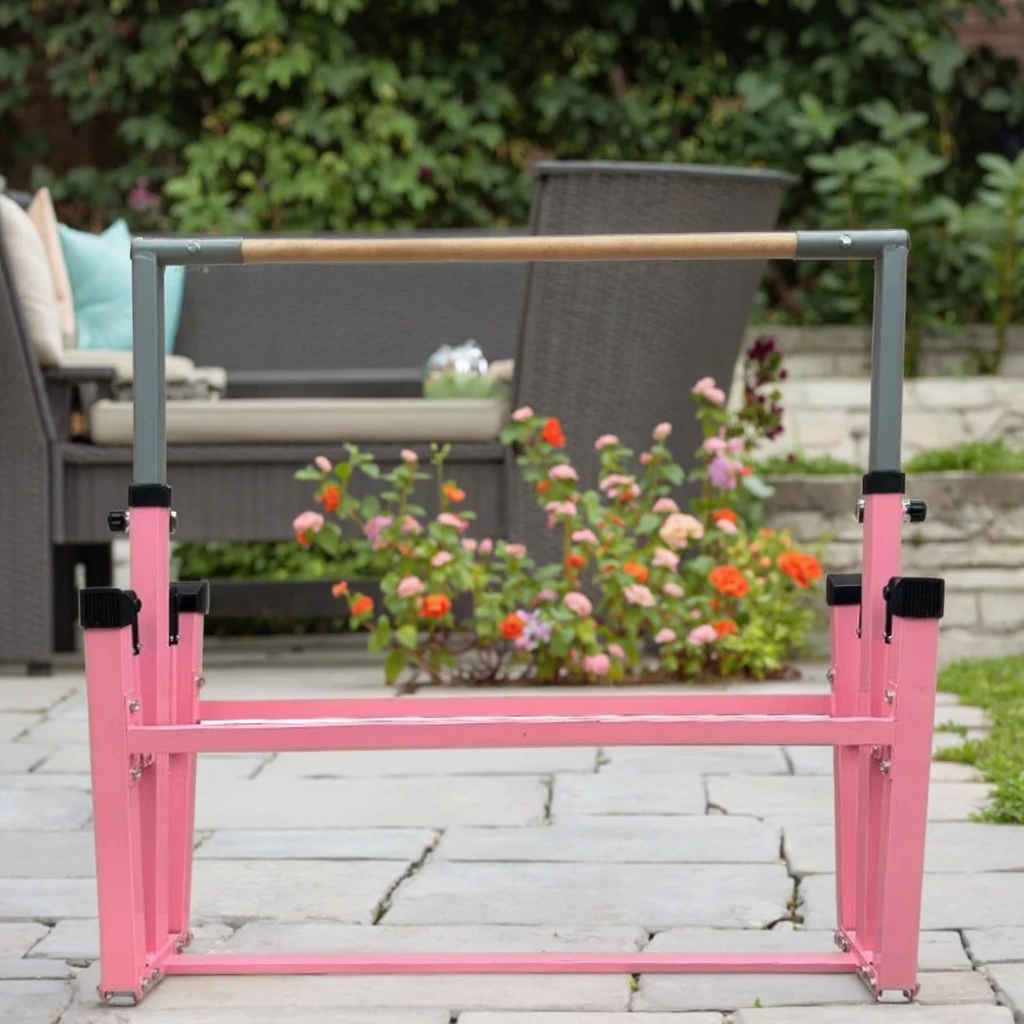 

Custom 12-Position European American Style Foldable Gymnastics Horizontal Bars Adjustable for Home Indoor Outdoor Training for