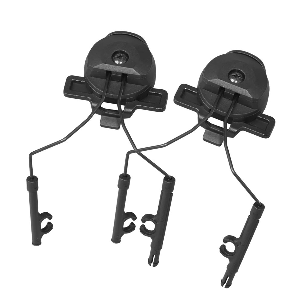 Booiu taktische Headset-Halterung Wendy Helm Kopfhörer Schnalle Ständer Arc Rail Adapter Mount Comtac II Noise Cancel ling Headset 3