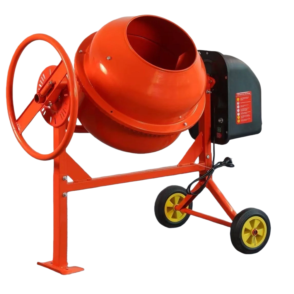 Multifunctional 70-240 Liter Mini Portable Electric Feed Mixing Machine Dry & Wet Capacity  Cement Mixer Blender