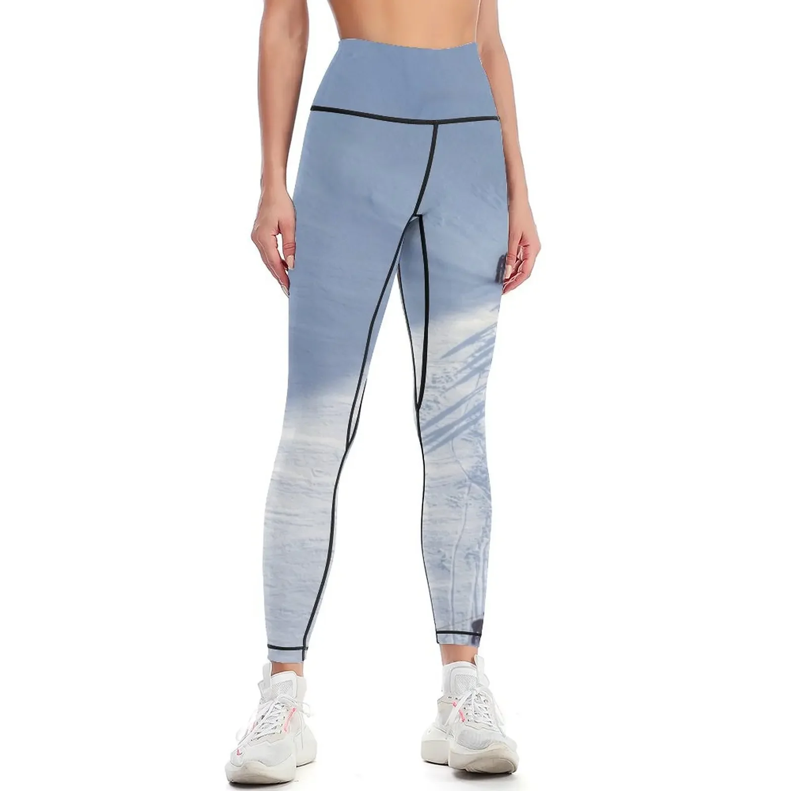 I Dare You - Silvaplana Switzerland Leggings Legging sexy woman high waist Women's tights legging gym Womens Leggings