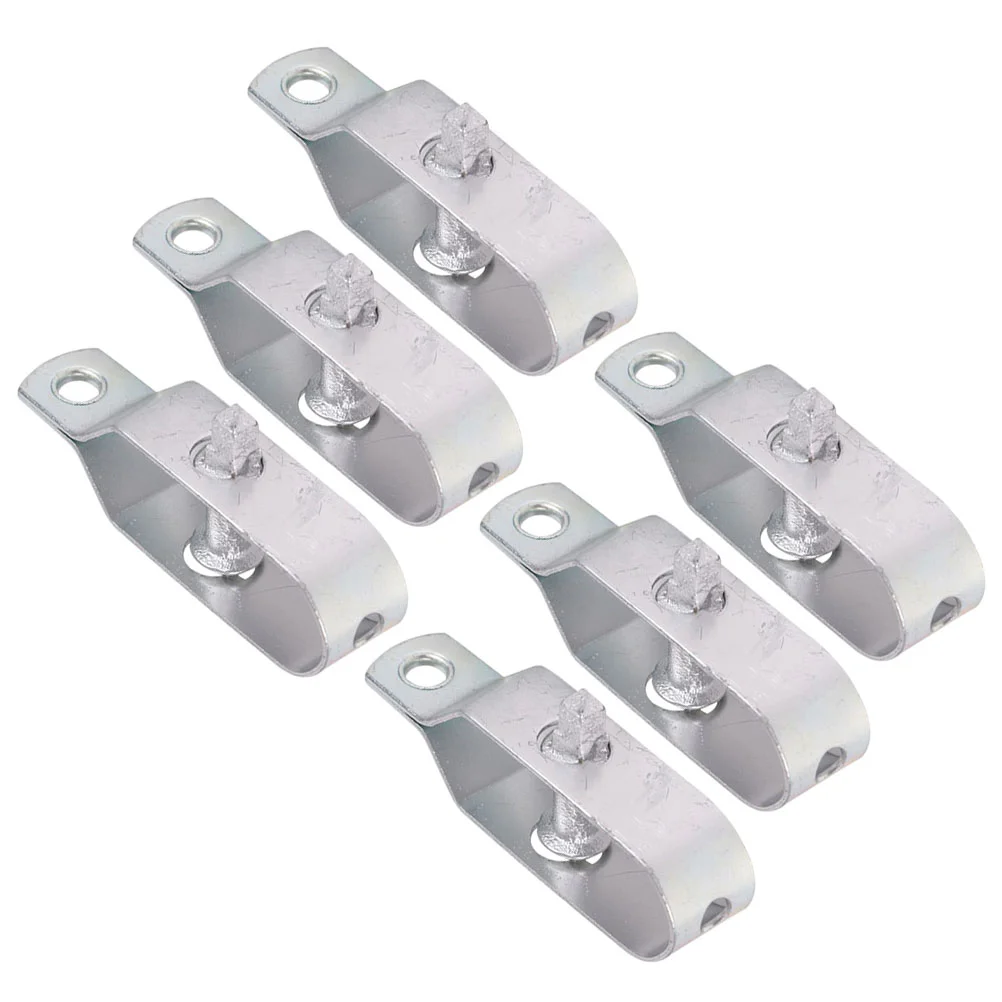 6 Pcs Gate Handle Steel Wire Tightening Clamp Tool Tightener Heavy Duty Rope Tensioner Door Lock