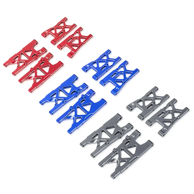 Excellent-Aluminum Front And Rear Suspension Arms For ARRMA 1/8 Mojave 4X4 4S BLX Upgrade Parts
