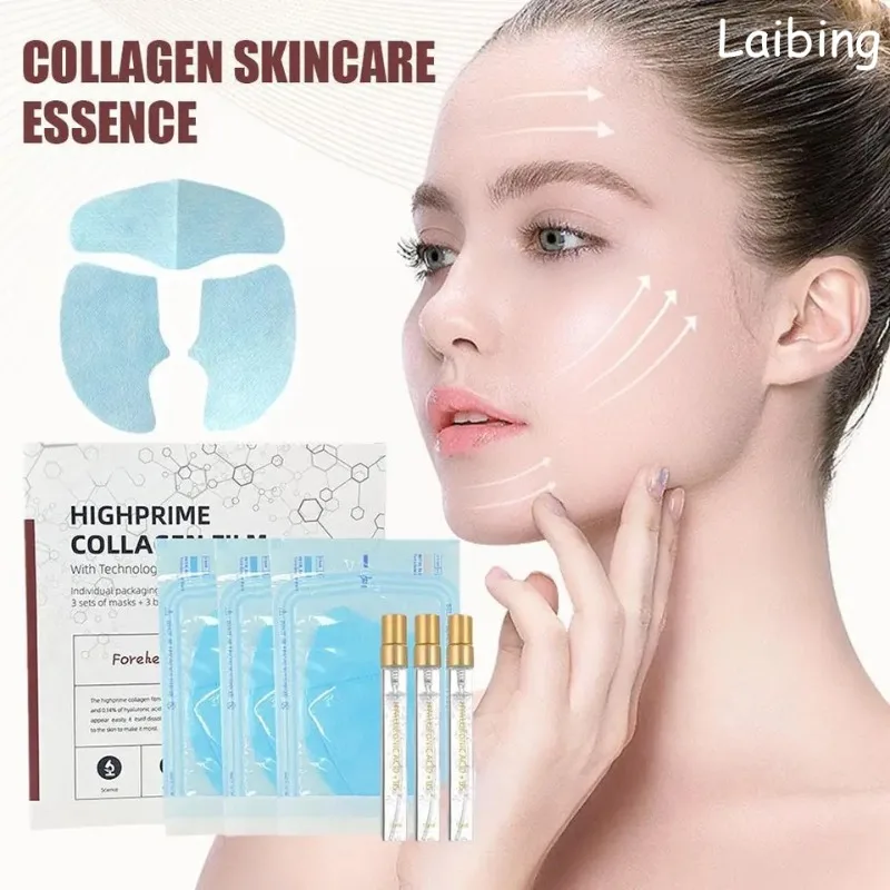 

Soluble Facial Masks Improve Dull Skin Reduce Fine Lines Lifting Face Serum Hydrolyzed Collagen Filler Smooth Skin Mask Essence