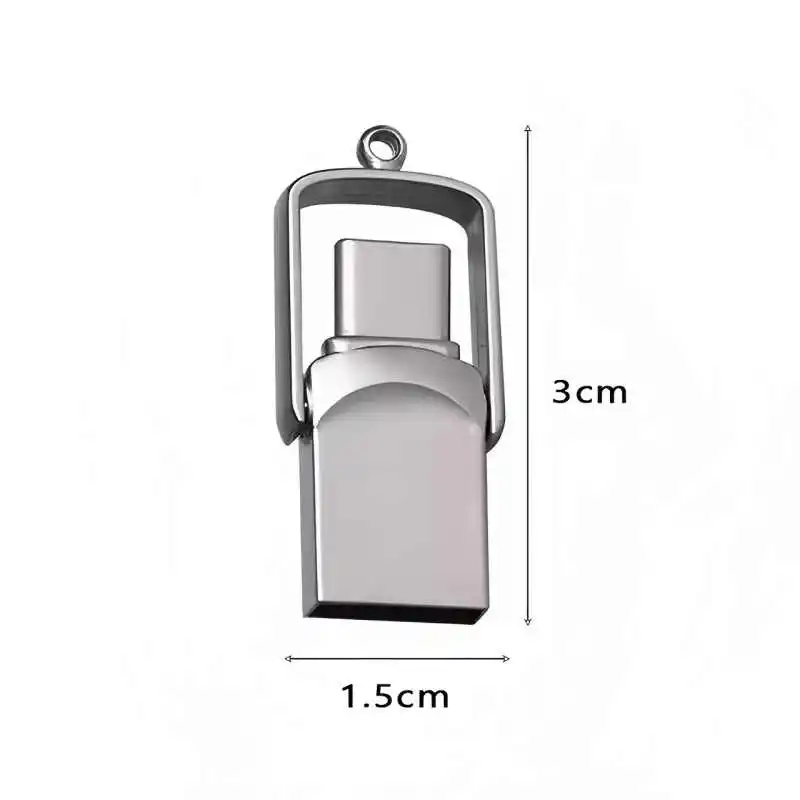 CCSN 2in1 Pen Drive USB-накопитель 32 ГБ 64 ГБ 128 ГБ для ПК TYPE-C Высокоскоростной USB-накопитель 128 ГБ USB 2.0 TYPE-C 32 ГБ 64 ГБ