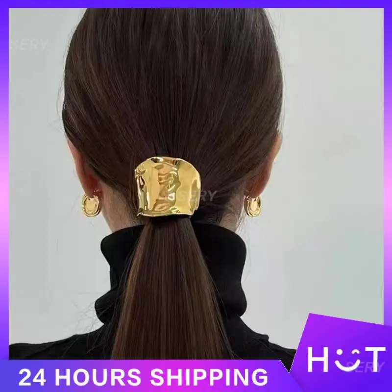 Korean Metal Hair Clip Durable 15g High Quality Ponytail Holder Womens Hairpin Unique Bun Hair Accessories Unique Design Metal