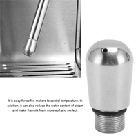 Coffee Machine Steam Nozzle 3 Holes Stainless Steel Coffee Maker Steam Wand Tip for Barsetto Coffee Machine Steam Wand Tip