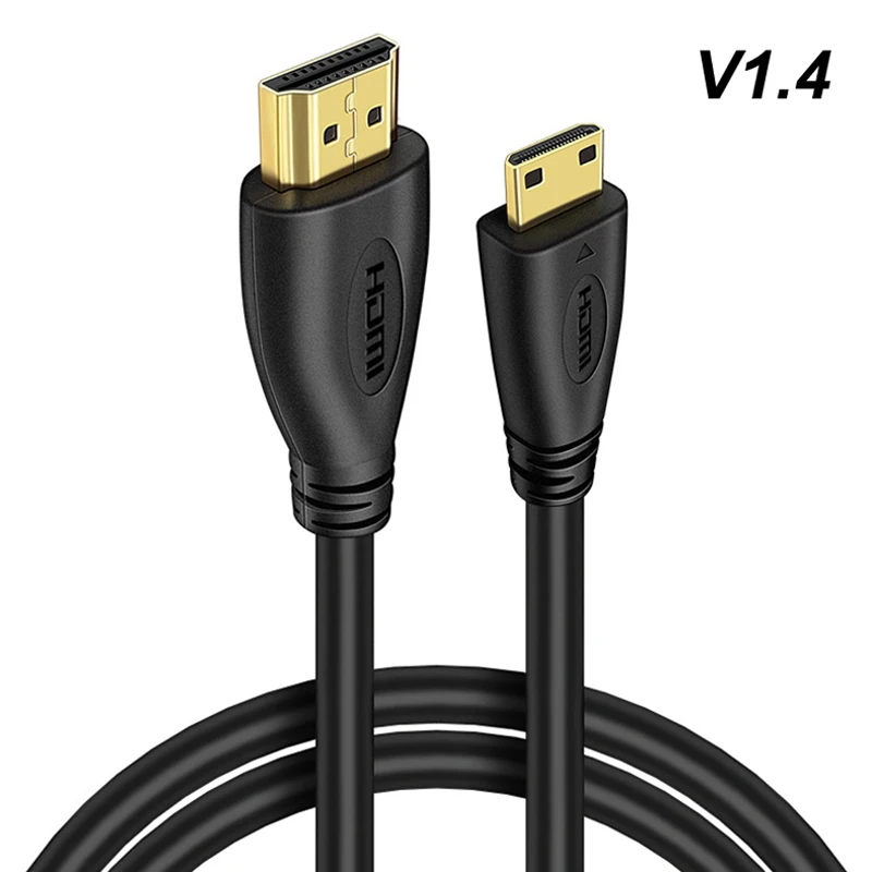 Cable compatible con HDMI de alta velocidad, 0,5 M - 10M, HDTV dorado Ultra HD 4K HD 2160p 1080P, lote 3D, electrónica, Cables de Audio y vídeo digitales