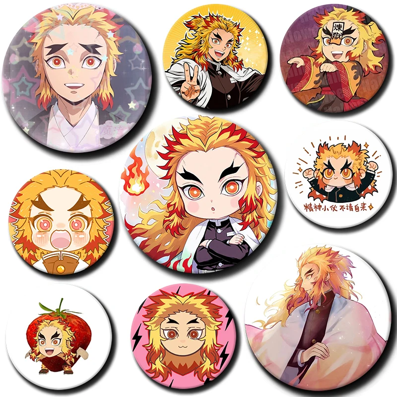 

Мягкая булавка Rengoku Kyoujurou