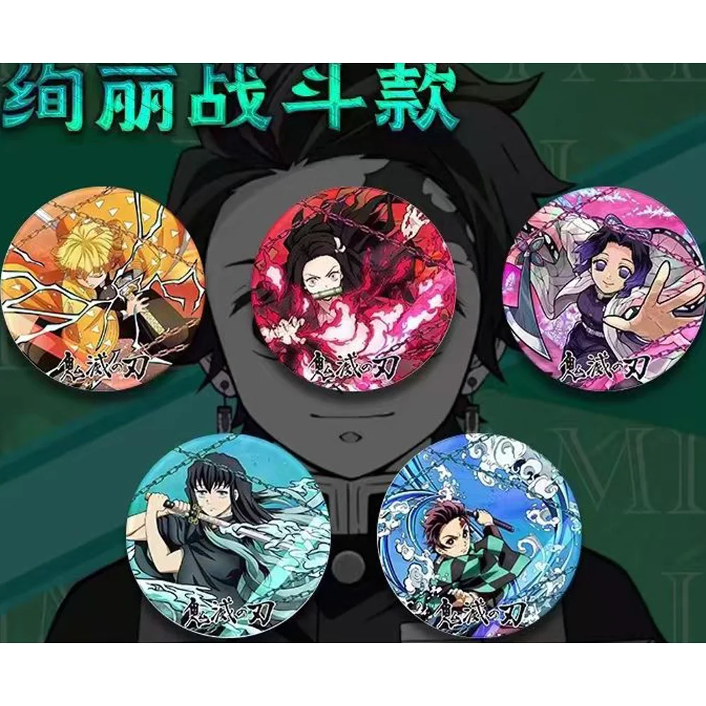 Groothandel nieuwe Demon Slayer collectiekaart Anime Trading kinderspeelgoed