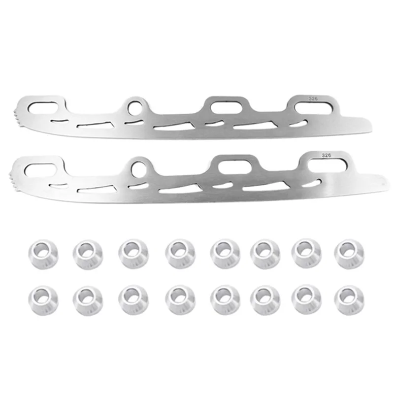 

A42F Ice Skating Blade Stainless Steel Inline Figure Skate with Knife Tooth for Adult Kid Roller Skates Shoes 289Mm