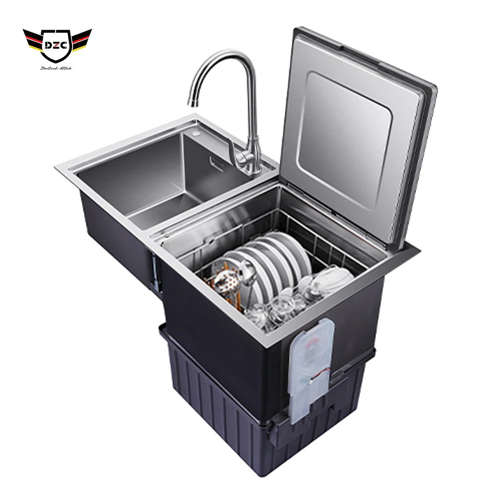 

High Efficiency Embedded Dish Washer LED Display Electronic Touch Control Easy to Operate Household Dishwasher S2