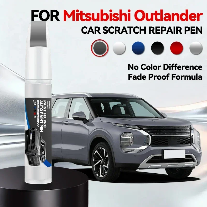 

Car Exclusive Purpose For Mitsubishi Outlander 2001-2025 CU CW0 GF0 GG0 Paint Repair Pen Touch Up Scratch Remover DIY Auto Acces