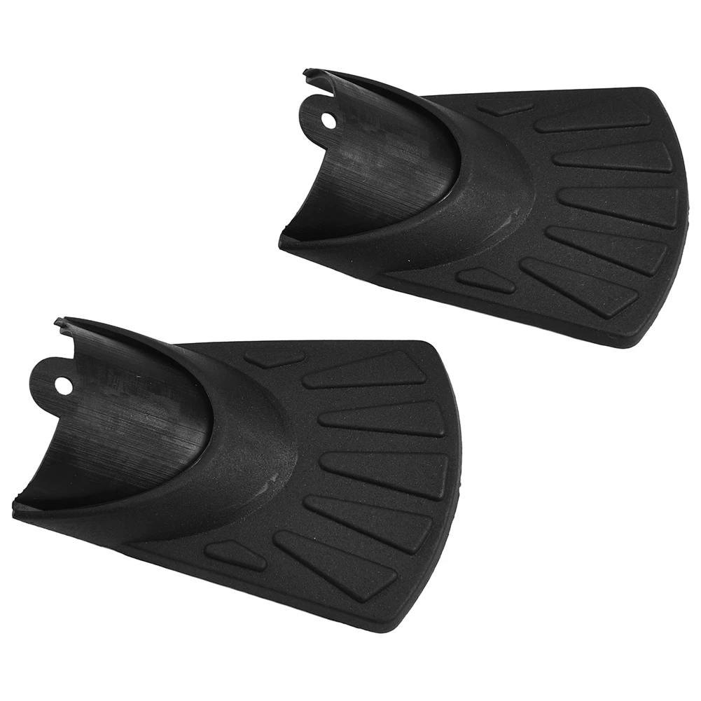 

1 Pair Of Fish Tail Mud Mudguards Practical Mudguards Wearproof Protection Plastic Rubber Electric Scooters Spare Accessories