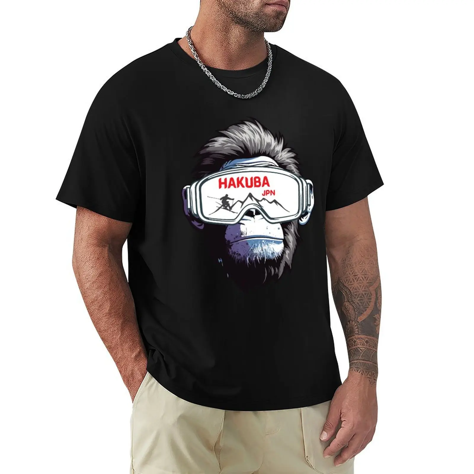 

Hakuba Nagano Japan T-Shirt Summer Fashion Casual Tee Shirt