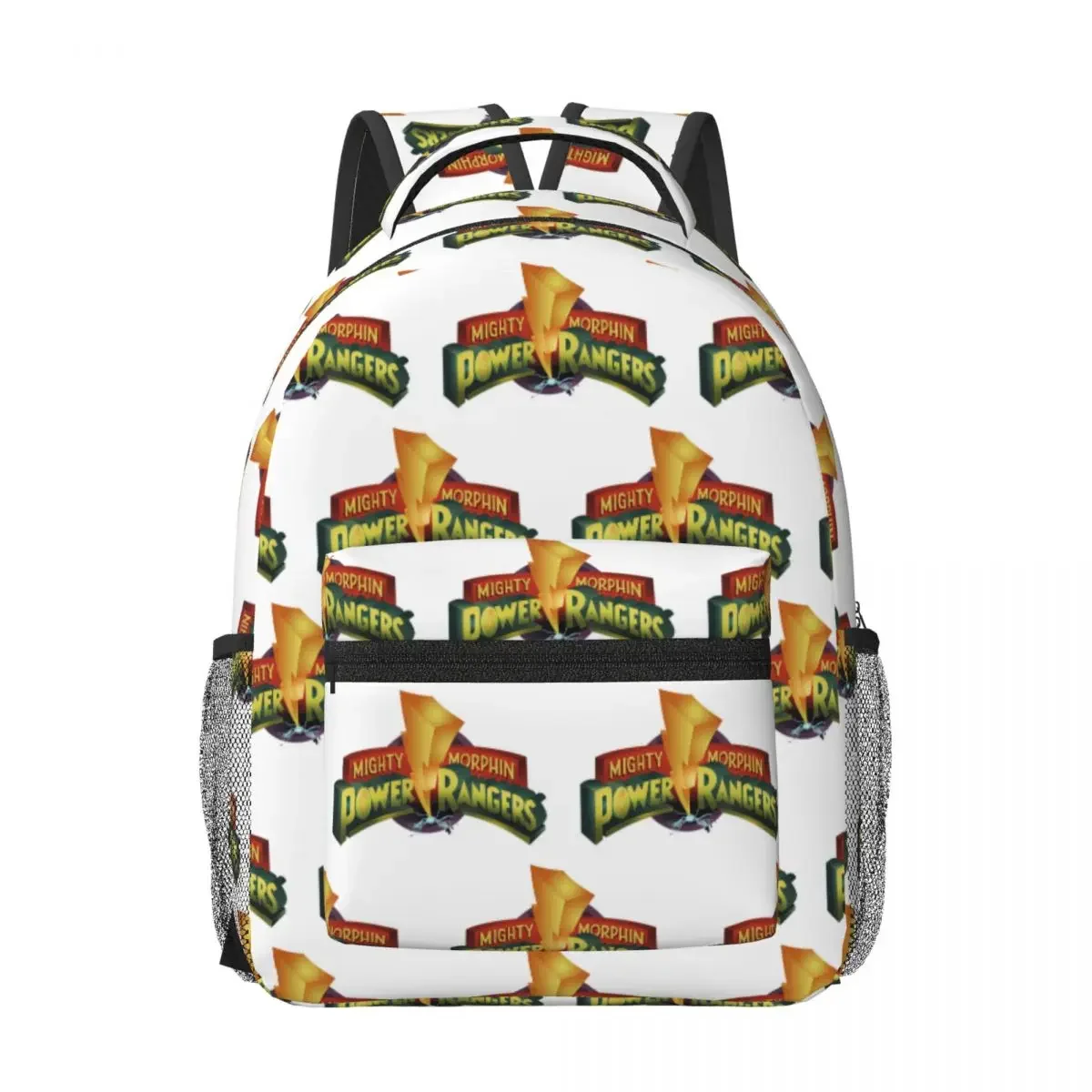 

Mighty Morphin Power Ranger Woman Backpacks Boys Girls Bookbag Students School Bags Portability Travel Rucksack Shoulder Bag