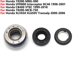 Water Pump Seals For Honda VFR800 Interceptor RC46 CB400 VTEC XLV650 XL650V Transalp 19200-MBG-000 19200-MCB-750