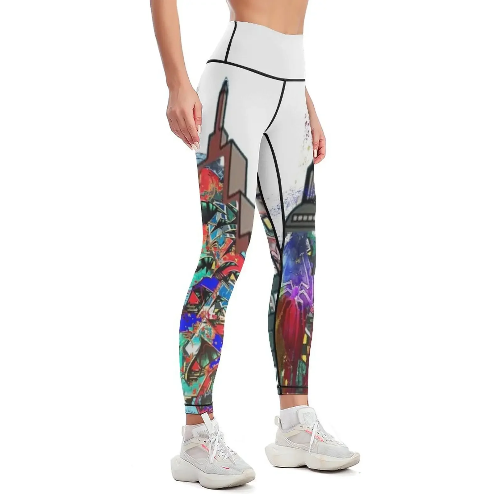 Kiss live in “75” Leggings Sports female Women sportwear Womens Leggings