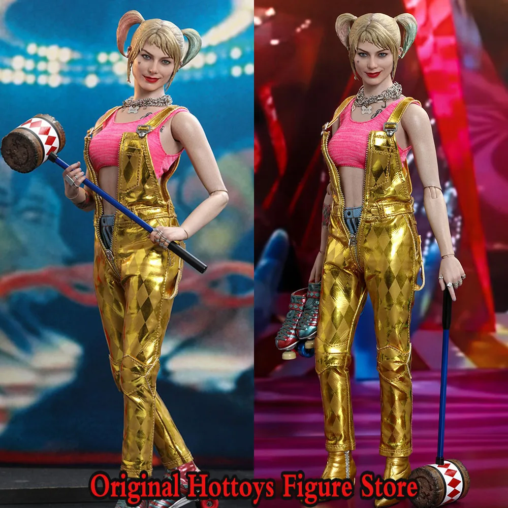

HOTTOYS HT MMS565 1/6 Scale Women Soldier Harley Quinn DC Comics Birds Of Prey Full Set 12-inch Acion Figure Doll Fans Gifts