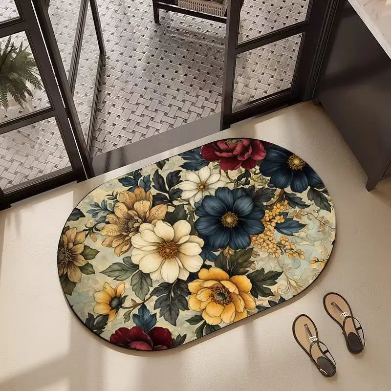 Bathroom absorbent diatom mud toilet  doormat toilet toilet floor mat toilet carpet