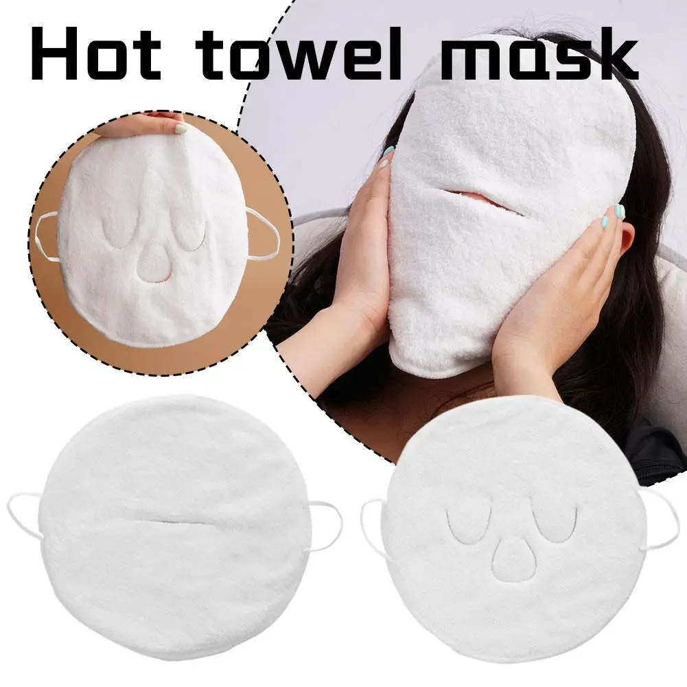 مجموعة مناشف العناية بالوجه 5 في 1 مكونة من 5 قطع: ضغط ساخن/بارد، تنظيف، ترطيب، تبخير والمزيد! أدوات العناية بالبشرة ﻿